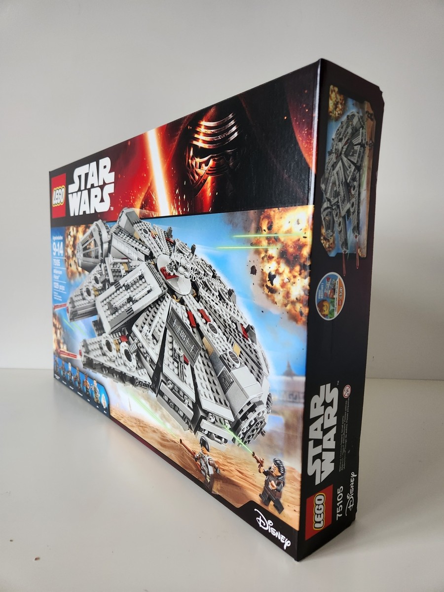 NIB LEGO 75105 Star Wars Millennium Falcon 1329pcs FACTORY SEALED