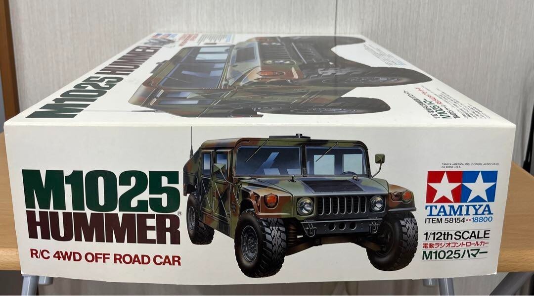 Tamiya M1025 Hummer 1/12 Scale RC 4WD OFF Road Military Car model