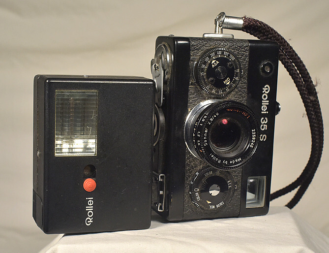 Rollei 35S Camera and Flash / Meter Works / Shutter Fires / Flash