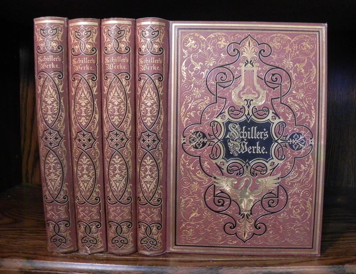 Friedrich Schiller Antiquarian & Collectible Books in German for
