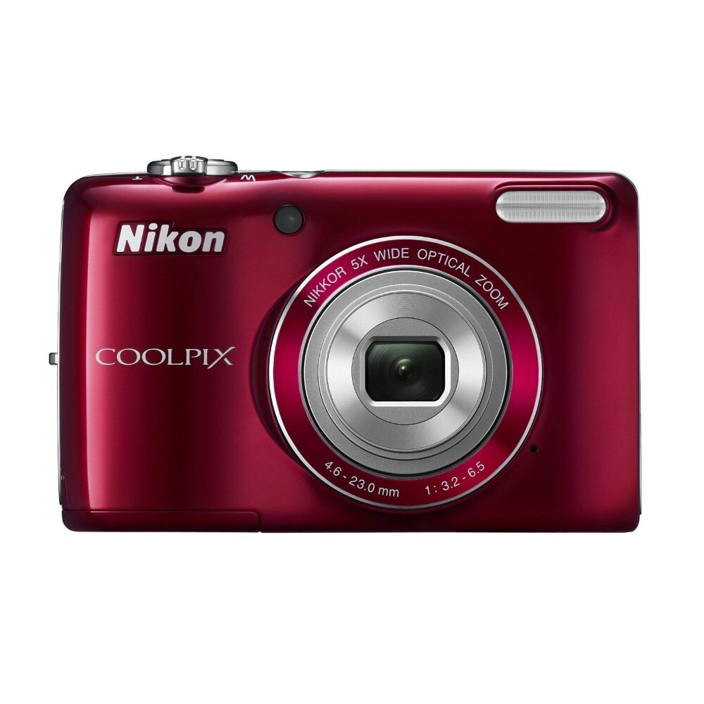 Nikon COOLPIX L26 16.1MP Vintage Digital Camera English Red | eBay