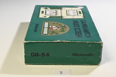 Vintage Boxed Nintendo Game And Watch Greenhouse handheld