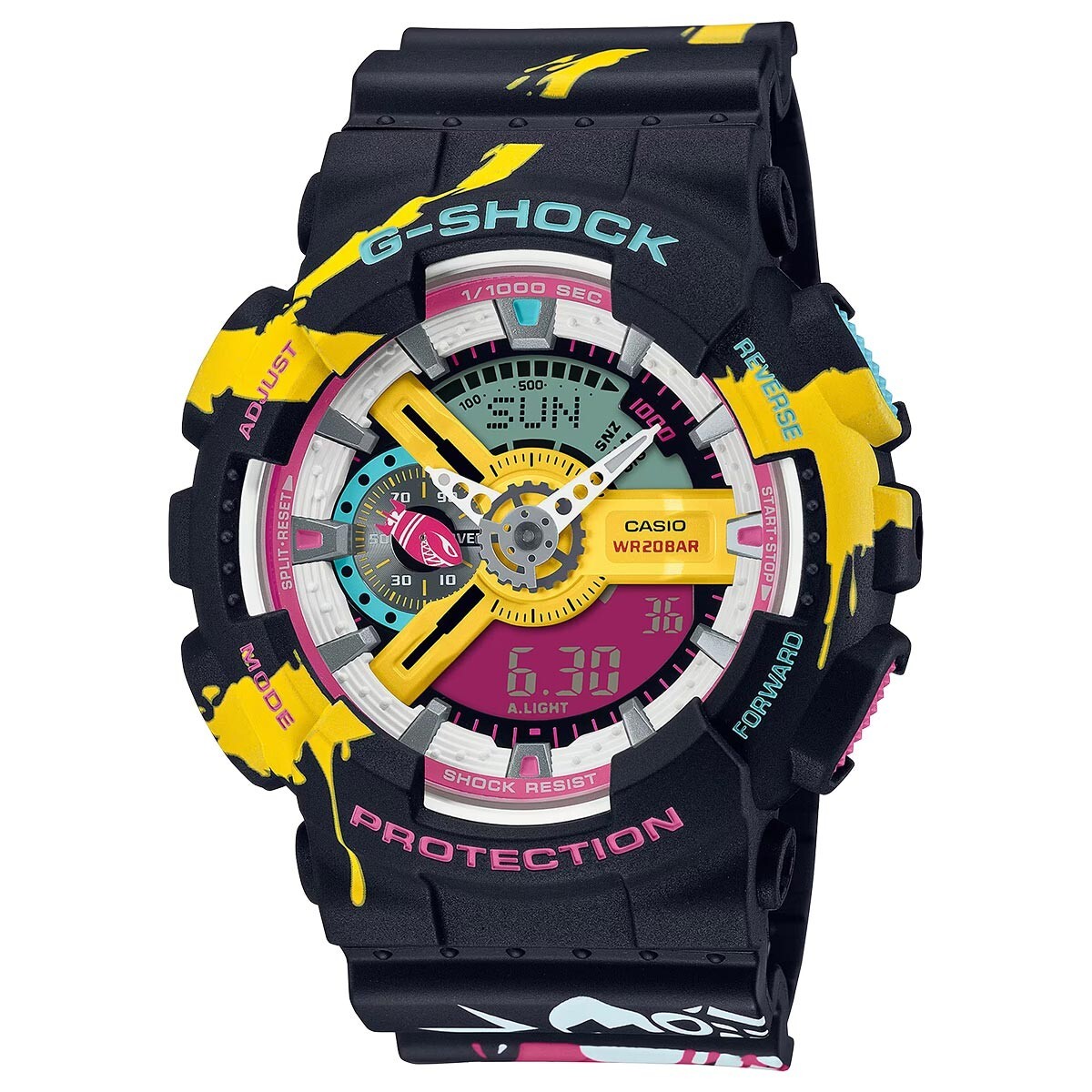 Casio G-Shock League of Legends Jinx Limited Edition GA-110LL-1A