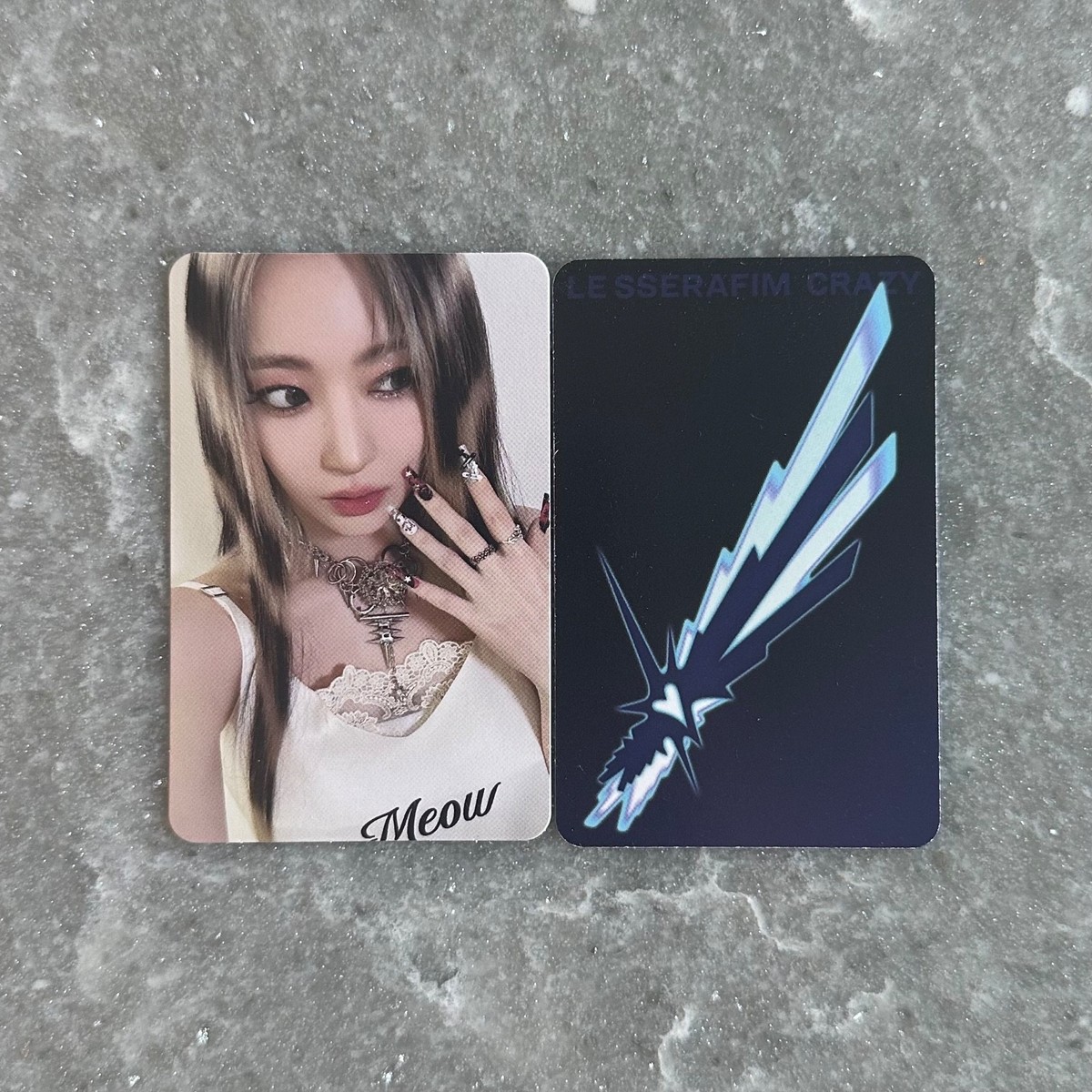 LE SSERAFIM] CRAZY / hello82 Exclusive Photocard POP-UP Chaewon | eBay