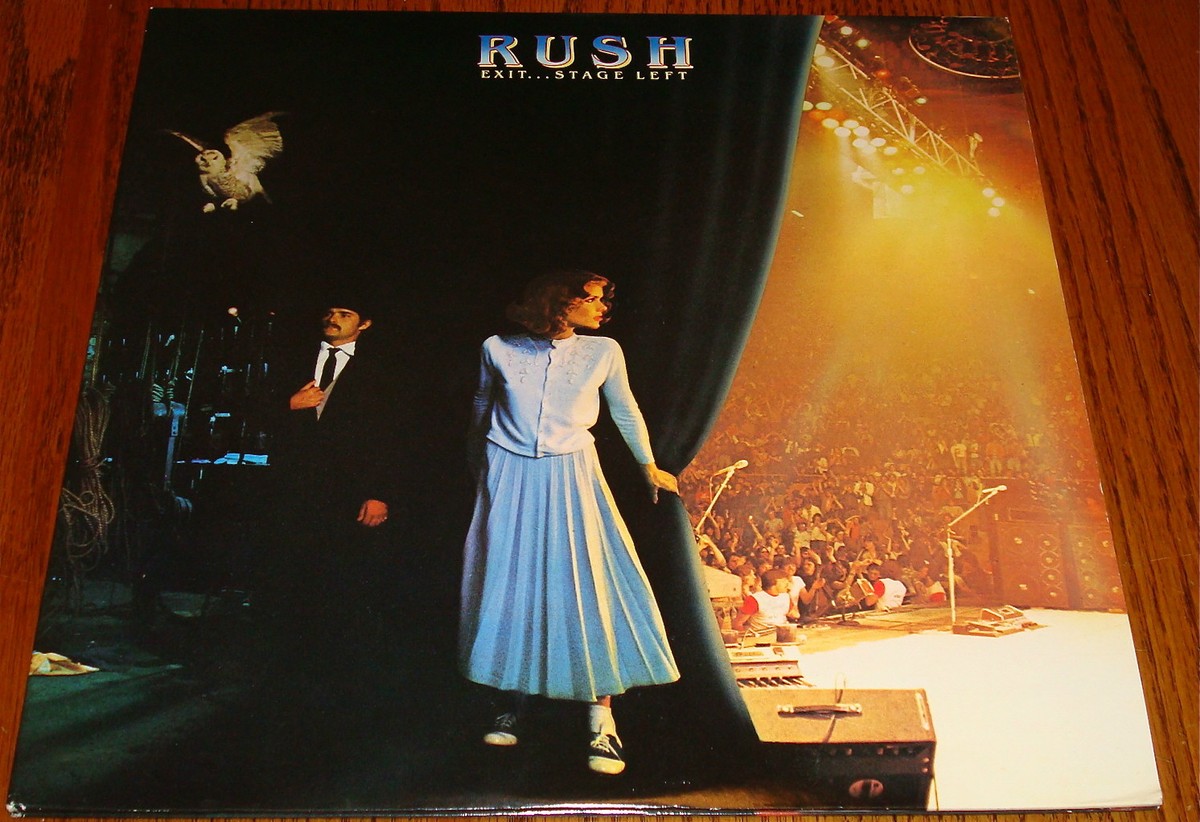 RUSH ~ EXIT STAGE LEFT ~ ORIGINAL JAPAN LP 2-RECORD SET WITH