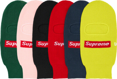 Supreme x New Era Box Logo Balaclava FW21 (FW21BN58) One Size | eBay