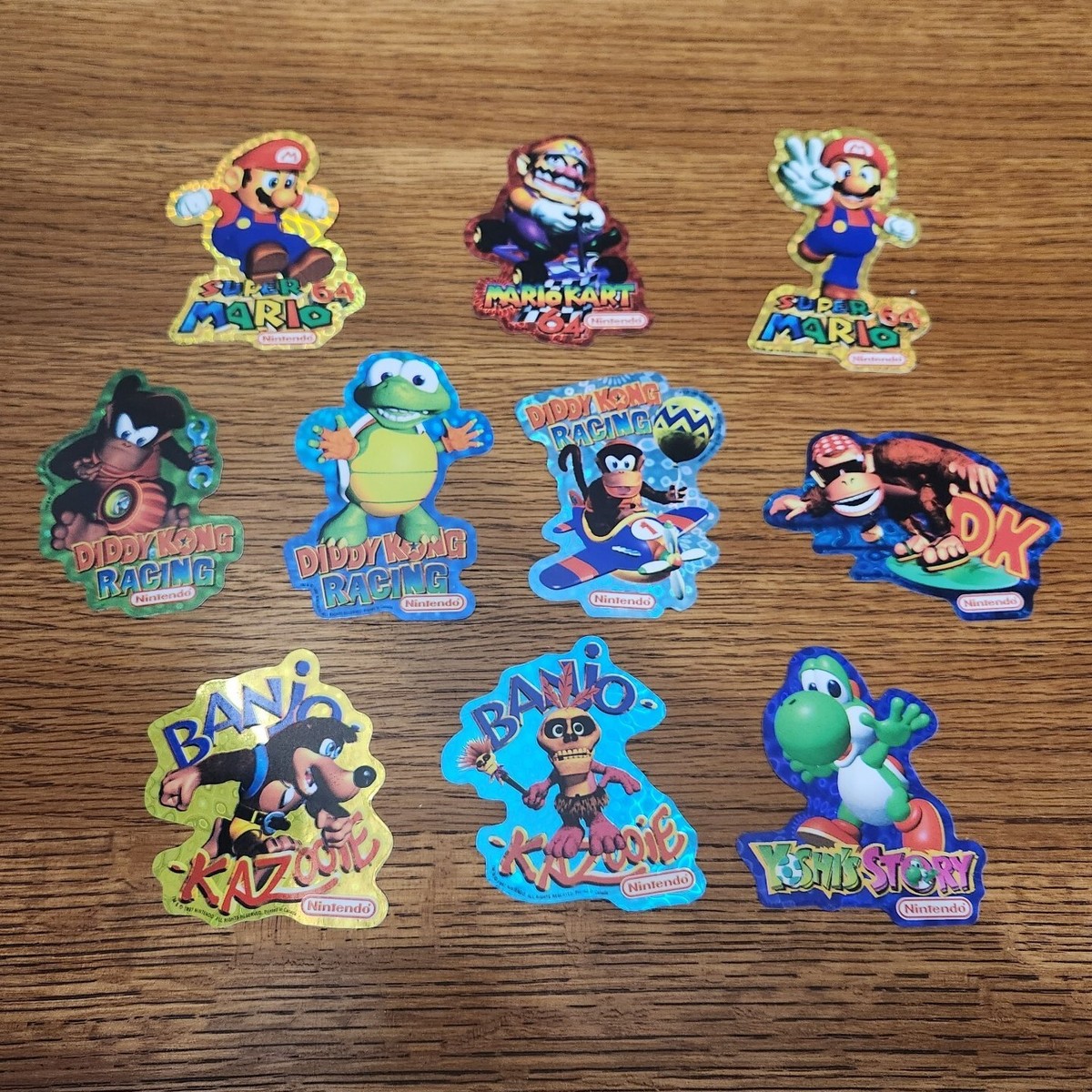 Vintage N64 Prism Vending Machine Stickers FULL SET of 10 NEW | eBay