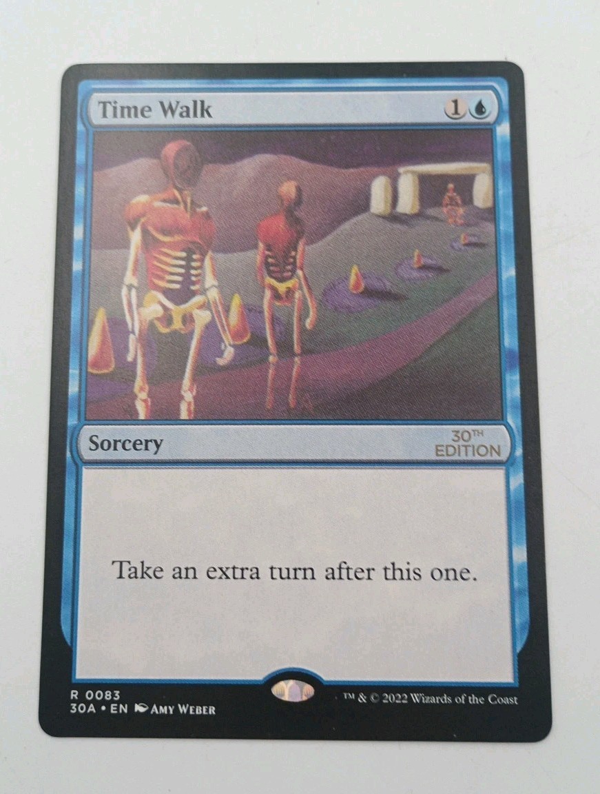 Time Walk - 30th Anniversary Edition Magic MTG Card R 83 30A