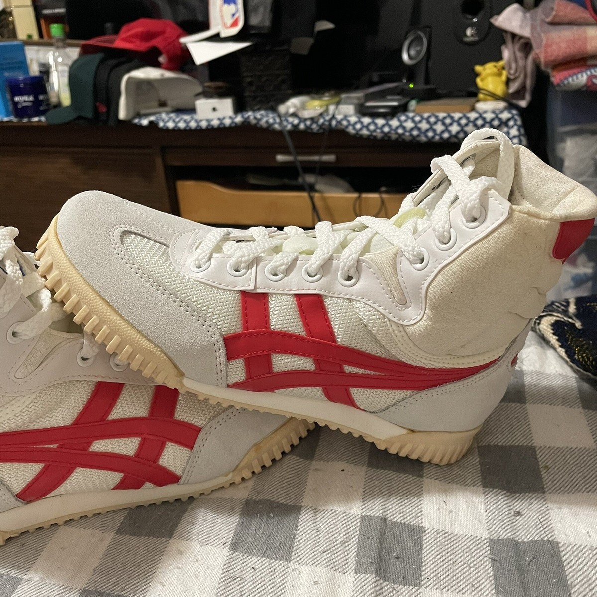 Rare Vintage 1980's NEW ASICS TIGER Super Flex Wrestling Shoes. Sz