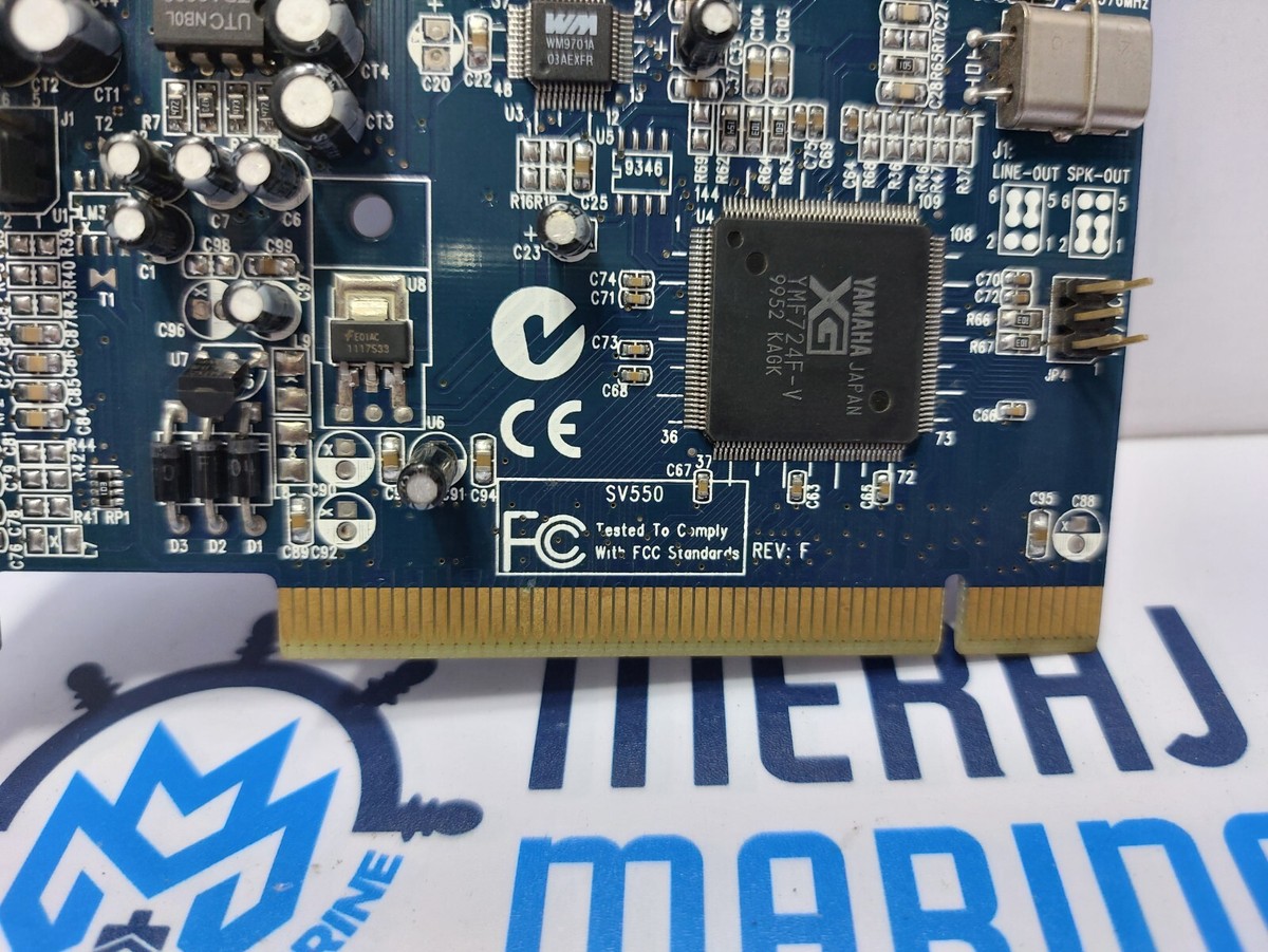 YAMAHA XG YMF724F-V 9952 KAGK Internal Sound Card | eBay