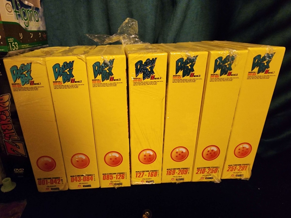 Dragon Ball Z: Dragon Box COMPLETE SET (Volumes 1-7) RARE OOP | eBay
