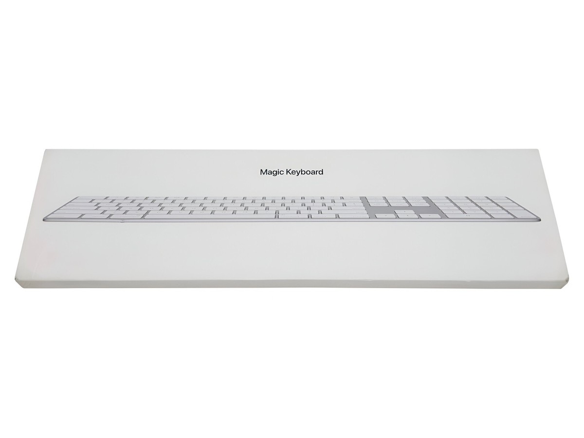 Apple A1843 Magic Keyboard MQ052LL/A w/Box Charging Cable Wall