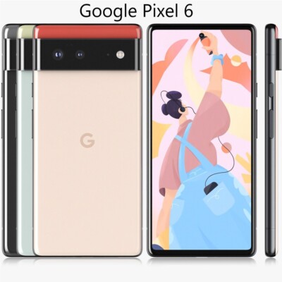 Google Pixel 6 | 6 Pro - 128 GB Unlocked AT&T Verizon T-Mobile