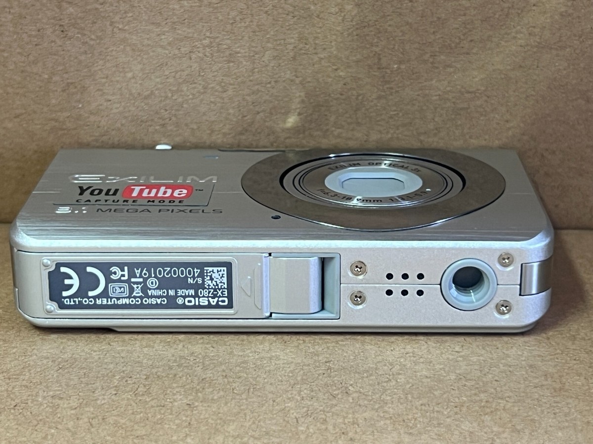 Casio EXILIM ZOOM EX-Z80 8.1MP Digital Camera - Green for sale