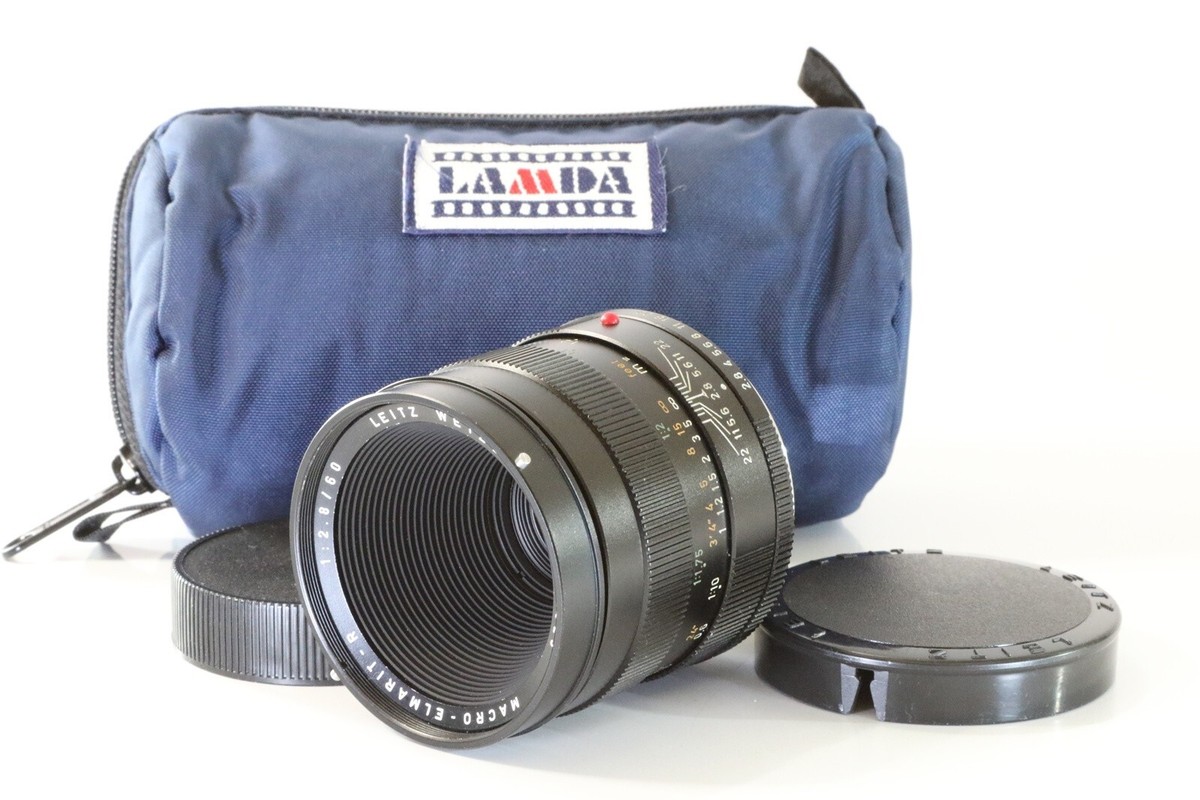 LEICA LEITZ Macro ELMARIT-R 60mm F2.8 3cam [Mint] MF GERMANY from