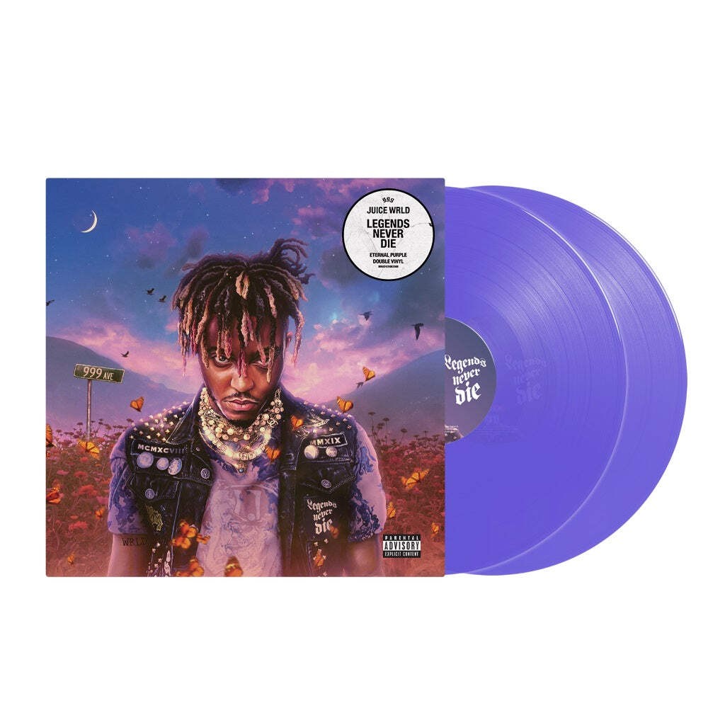 Juice Wrld - Legends Never Die 2LP NEW PURPLE VINYL 602435063560| eBay