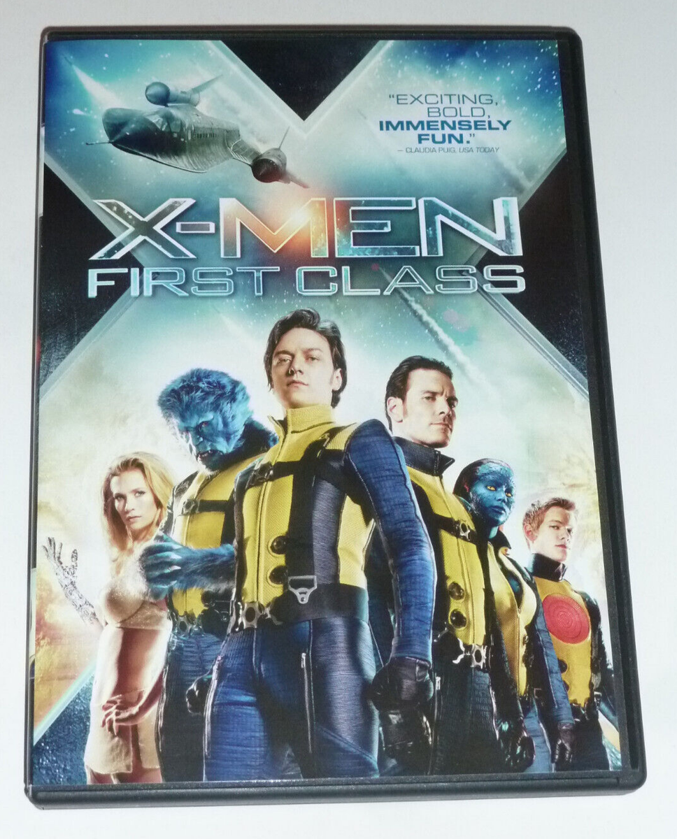 X-Men: First Class DVD prequel movie Marvel Comics superhero team