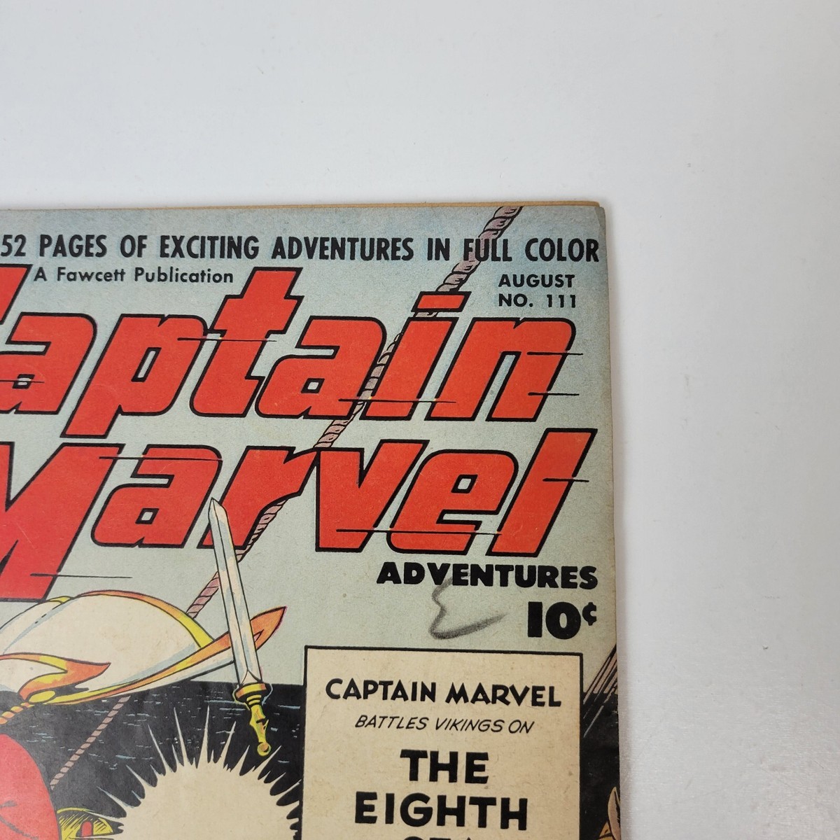 Captain Marvel Adventures #111 Golden Age Shazam (1950, Fawcett
