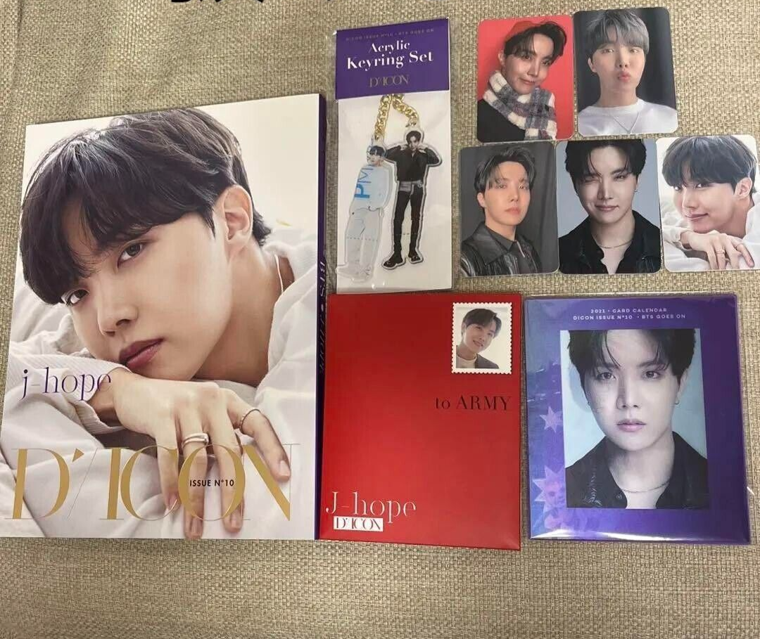 BTS J-hope goes on Dicon vol.10 Photo Book magazine Goods Member