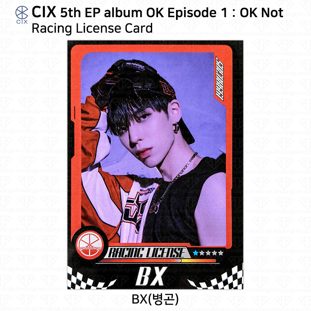 CIX 5th EP Album OK Episode 1 : OK Not Official Photocard License
