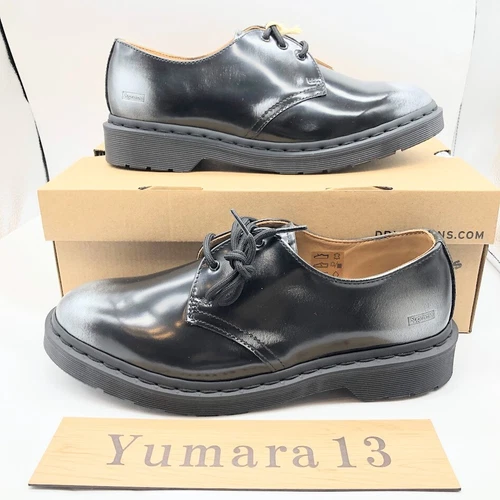 Supreme × Dr.Martens 1461 3 Eye Shoe Black SUP-DM-1461-3EYE-BLK