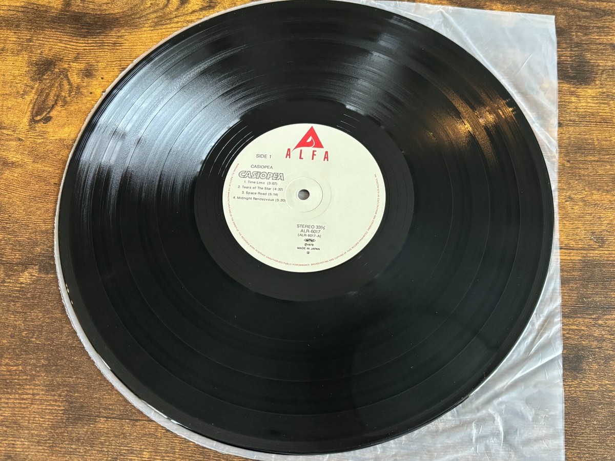 CASIOPEA Same Vinyl LP Record ALFA ALR-6017 Jazz Self Title JAPAN