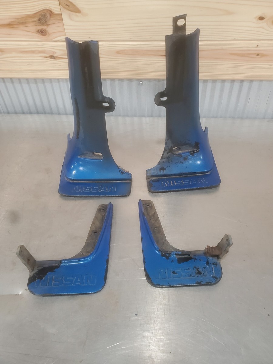 1984-1986 Nissan 300ZX Z31 2+0 Mud Flaps Pair Set | Genuine OEM