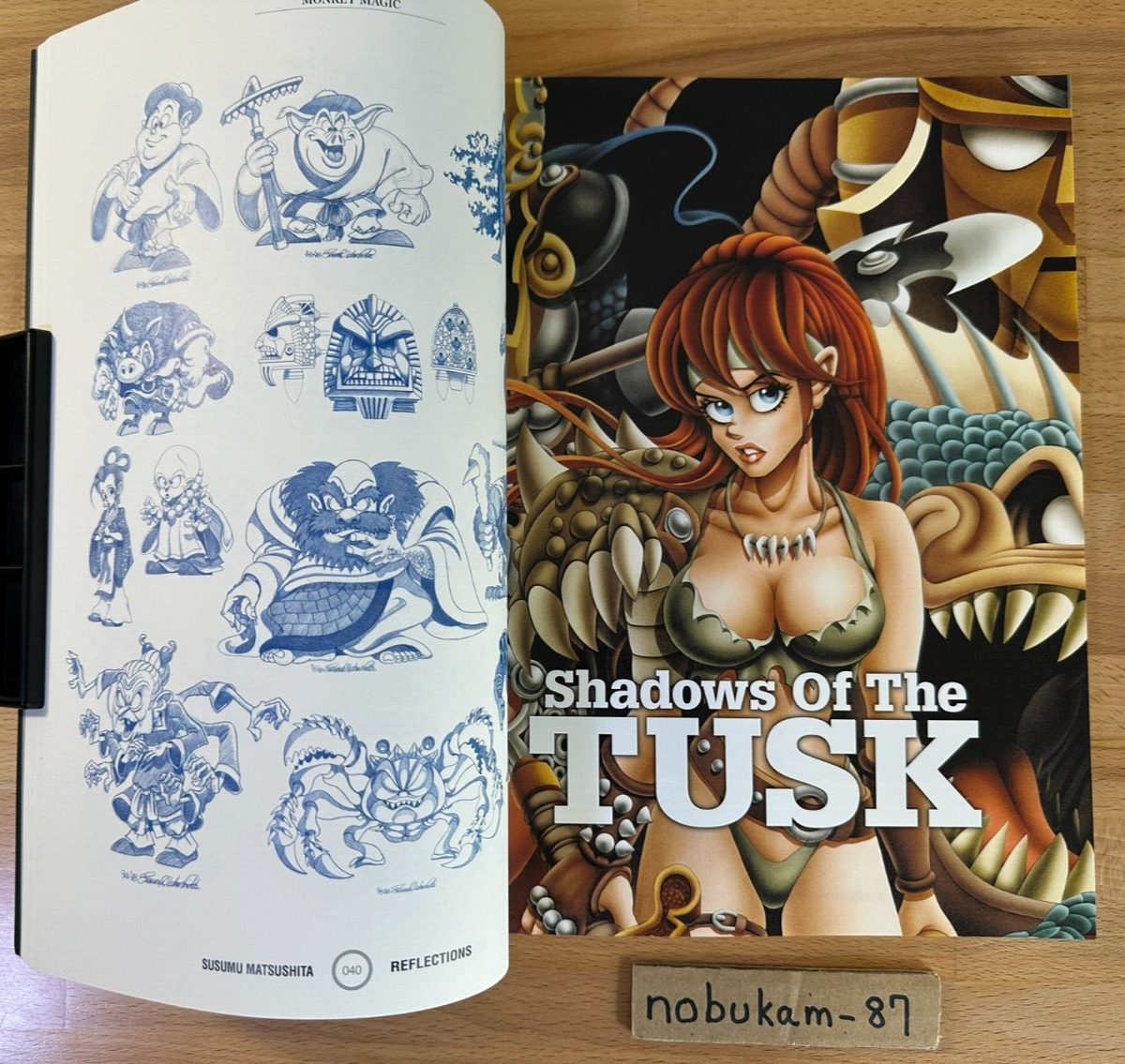 松下進 作品集 リフレクションズ REFLECTIONS 画集 イラスト集 SUSUMU