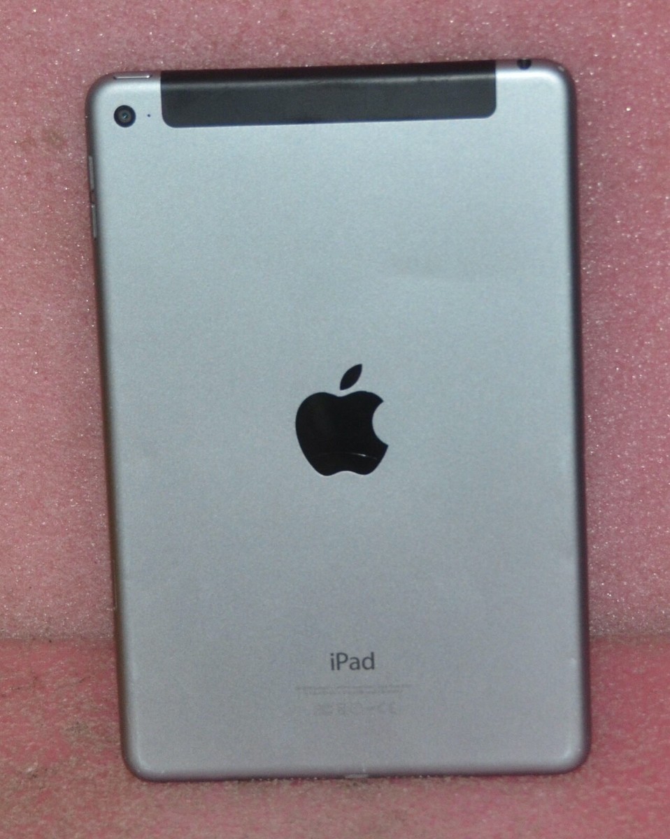Apple iPad mini 4 32GB Wi-Fi Cellular (Unlocked) 7.9in Space Gray