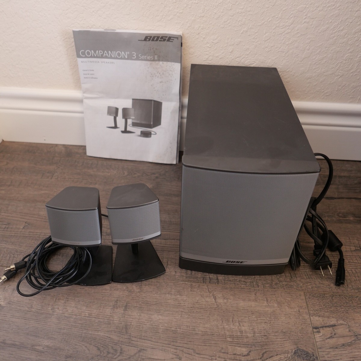 Bose Companion 3 Series II Multimedia Speaker System Subwoofer NO