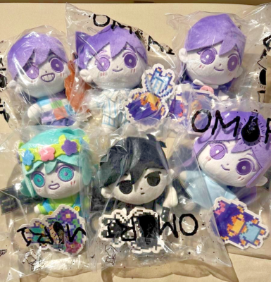 Omori Plush Doll Stuffed Toy Set of 6 Headspace ver. Rare | eBay