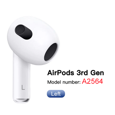 Original Apple AirPods 3RD GENERATION - LEFT SIDE ONLY A2564