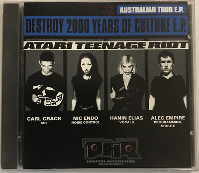 Atari Teenage Riot – Destroy 2000 Years Of Culture E.P. CD 1998