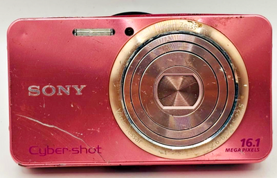 SONY Cyber-shot DSC-W570 Pink 5x Zoom 16.1 MP Digital Camera