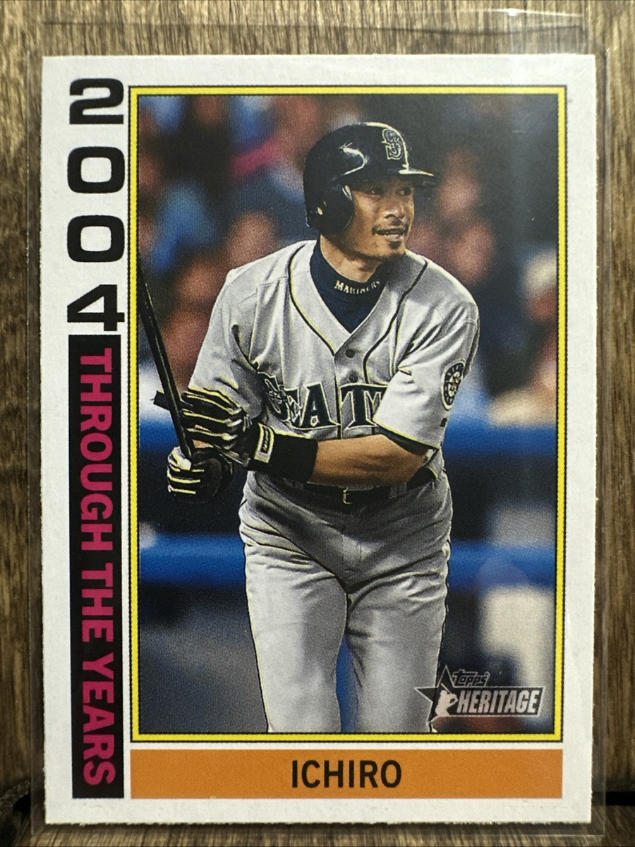 2025 Topps Heritage Ichiro Suzuki Through the Years #TTY-17
