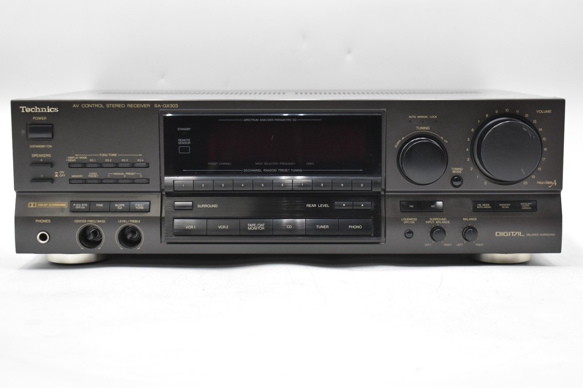Technics SA-GX303 AV Control Stereo Receiver | eBay
