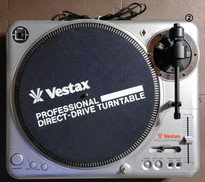 Vestax PDX-2000MK2 Pair Direct Drive DJ Turntable System PDX 2000