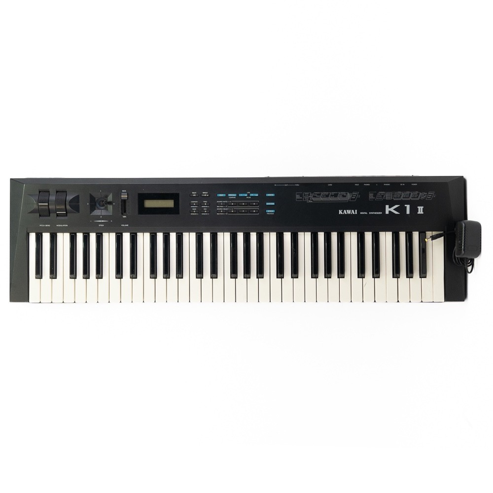 Kawai K1ii 16-Voice Digital Synthesizer Keyboard w/ Power Supply