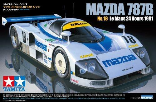 Rare kit Tamiya 1/24 Model Kit Mazda 787B No.18 1991 Le Mans from