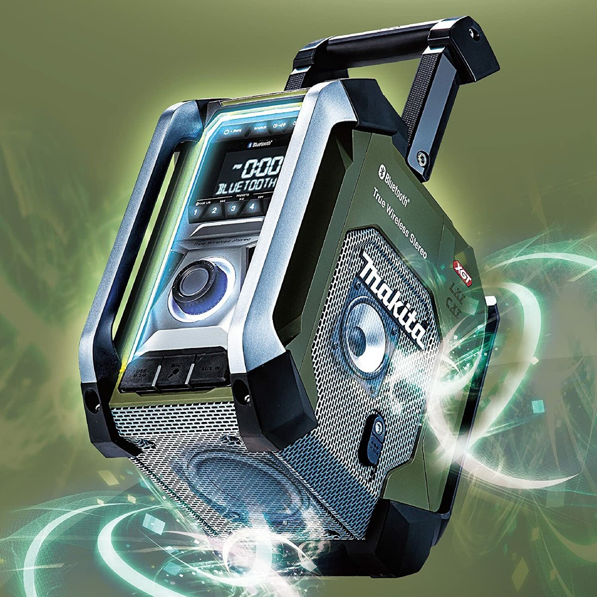 Makita 10.8~40V Wireless Speaker Radio MR005GZ Bluetooth Linked