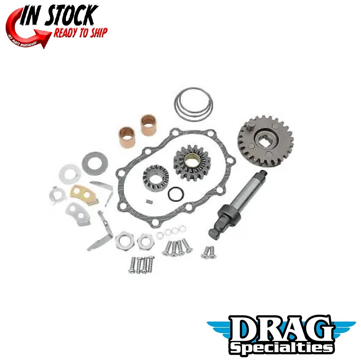 Drag Specialties 1112-0034 Kickstarter Rebuild Kit 36-86 4-Speed