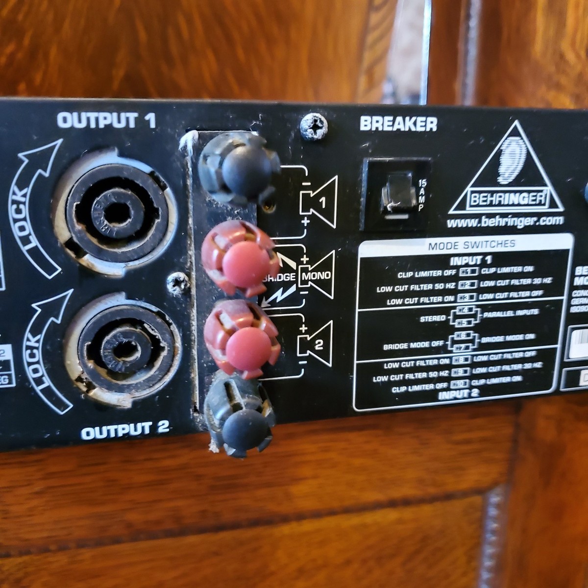 BEHRINGER EUROPOWER EP1500 POWER AMPLIFIER (TESTED FOR POWER ONLY