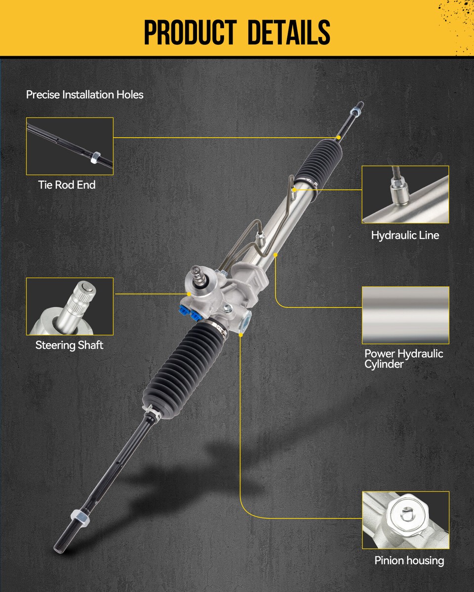 Power Steering Rack and Pinion Assembly 261855 For 1984-1989