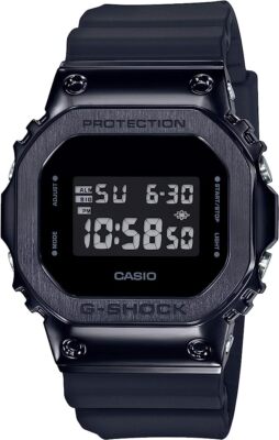 Casio G-SHOCK GM-5600B-1JF Digital Stainless Steel Bezel Men's GM