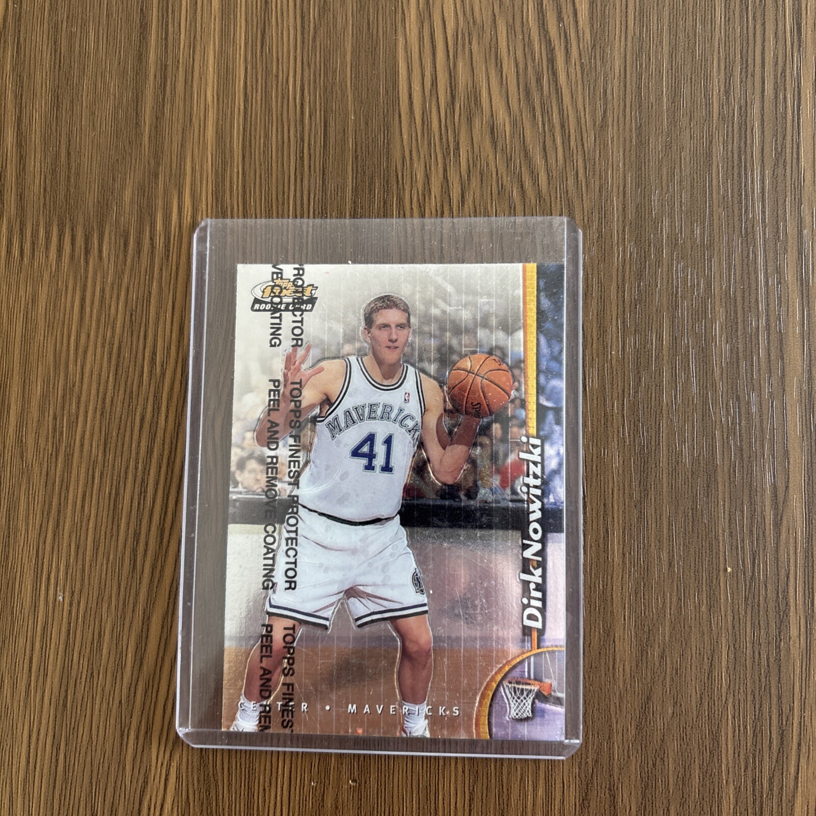 Dirk Nowitzki 1998 Topps Finest #234 Refractor - No Coating Price