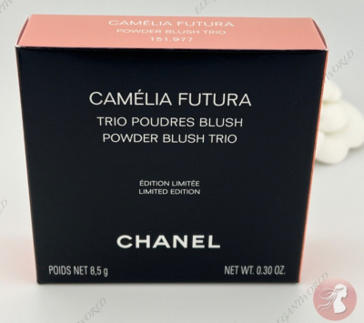 Chanel Camelia Futura Trio Powder Blush Spring 2025 limited