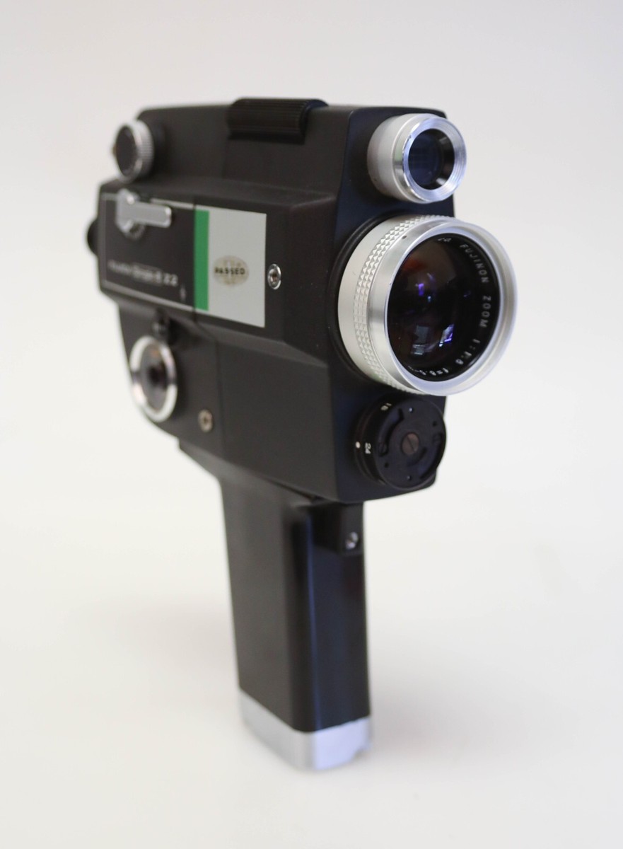 Fujica Single-8 Z2 8mm Film Camera w/ 2 Packs Film, Manual