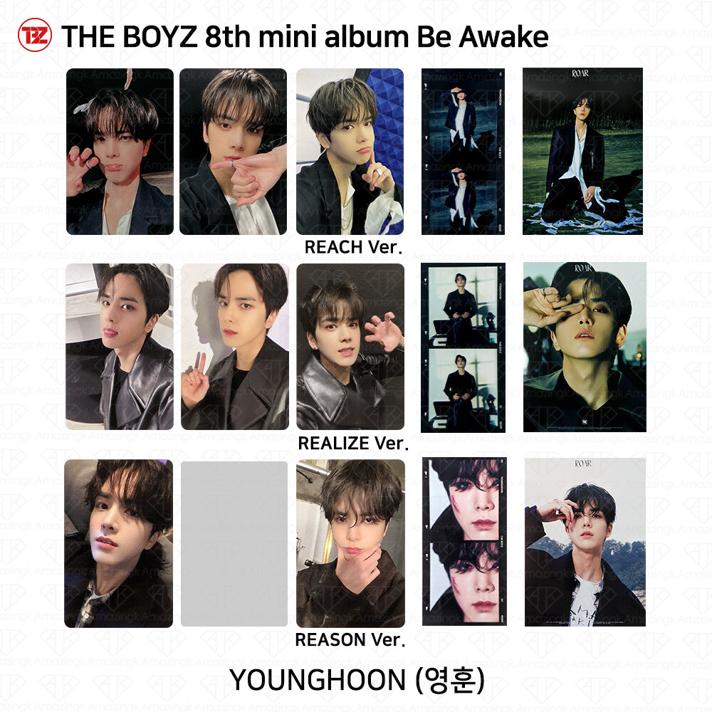 The Boyz 8th Mini Album Be Awake Photobook ver. Photocard Film