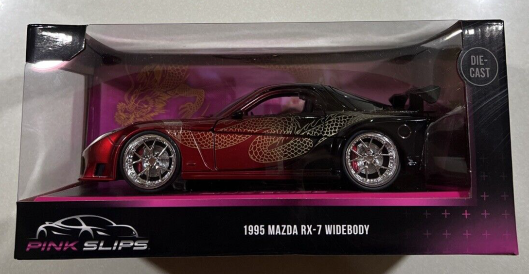 NEW 2024 Jada PINK SLIPS 1995 Mazda RX-7 Widebody 1:24 | eBay