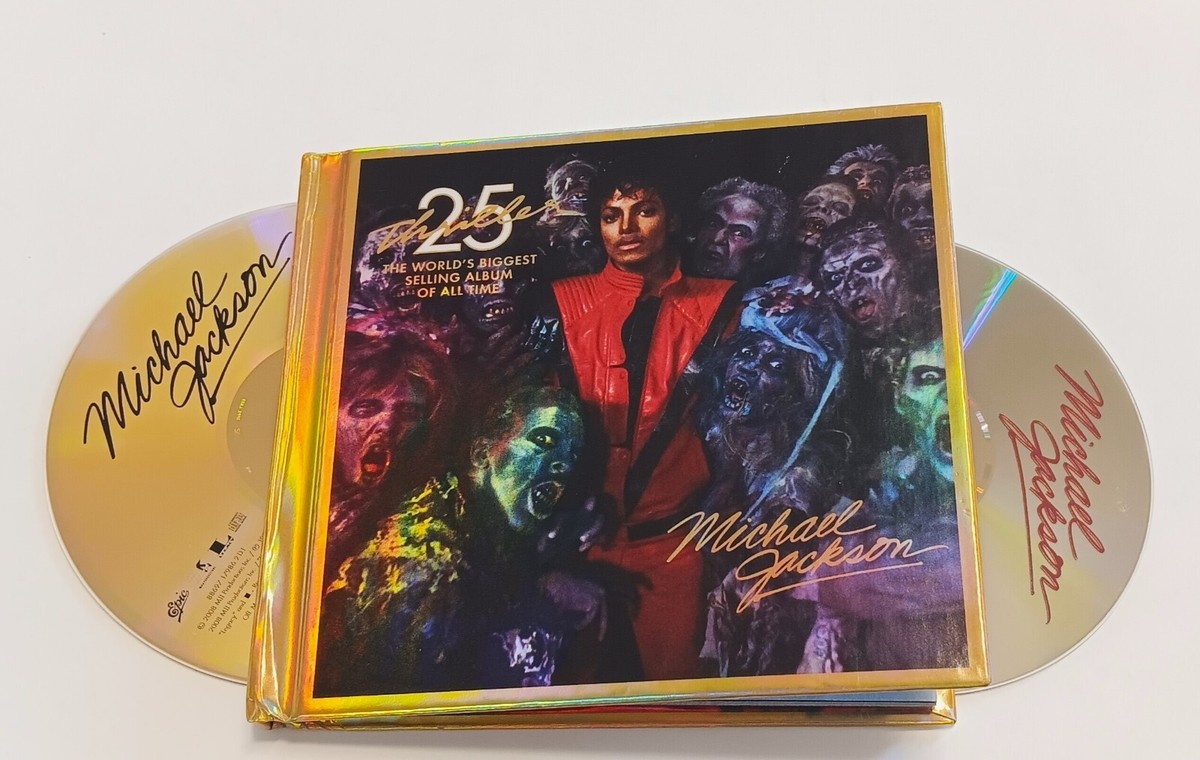 CD+DVD (NTSC) MICHAEL JACKSON Thriller 25 Deluxe Casebook